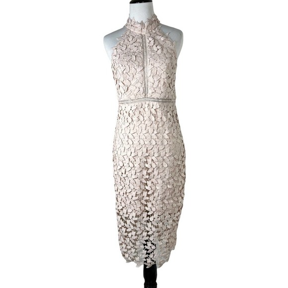 Bardot Gemma Lace Sheath Dress Size 6 - Picture 6 of 11